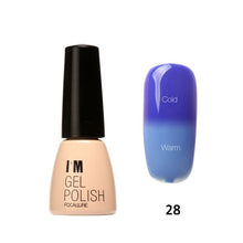 I am Gel Polish Temperature Changing Gel Color UV Gel Nail Polish 7ML Nail Gel Led UV Soak off Long Lasting Nail Art ILML