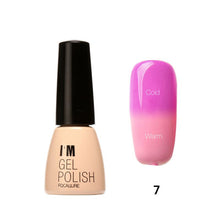 I am Gel Polish Temperature Changing Gel Color UV Gel Nail Polish 7ML Nail Gel Led UV Soak off Long Lasting Nail Art ILML