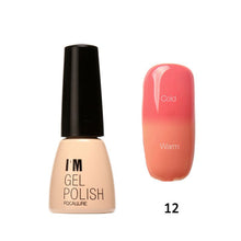 I am Gel Polish Temperature Changing Gel Color UV Gel Nail Polish 7ML Nail Gel Led UV Soak off Long Lasting Nail Art ILML