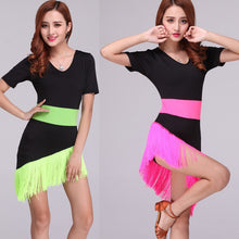 Latin Dance Dress Women Costume Salsa Cha Cha Rumba Ballroom Dance Sexy Skirts 16PY ILML