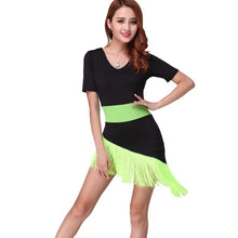 Latin Dance Dress Women Costume Salsa Cha Cha Rumba Ballroom Dance Sexy Skirts 16PY ILML