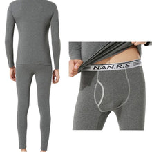 Men 2pcss Spandex Thermal Underwear Pajama Set Long Johns Tops Bottoms L-XXXL P1 ILML