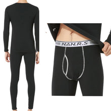 Men 2pcss Spandex Thermal Underwear Pajama Set Long Johns Tops Bottoms L-XXXL P1 ILML