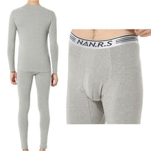 Men 2pcss Spandex Thermal Underwear Pajama Set Long Johns Tops Bottoms L-XXXL P1 ILML