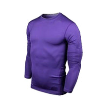 Men Boy Compression Base Layer Tights Shirts Under Skin T-shirts Tops S-XXL  ILML