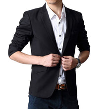 Men's Formal Fit Suit One Button Blazer Casual Slim Coat Jacket Topasculino  ILML