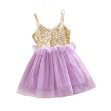 Princess Girls Kids Baby Sequins Wedding Tulle Tutu Dress Sundress Toddler Girl Party Dress ILML