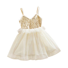 Princess Girls Kids Baby Sequins Wedding Tulle Tutu Dress Sundress Toddler Girl Party Dress ILML