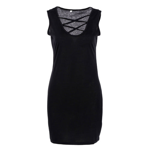 Sexy Net Women Sleeveless Bandage Bodycon Cute Sheath Dresses Evening Party Push Up Club Pink/Black/White Dress ILML
