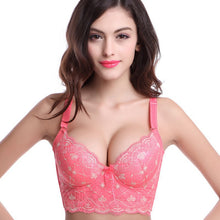 Sexy Underwire Push Up Lace Bra Brassiere Bras for Women 34 36 38 40 Cup Size B 16PY ILML