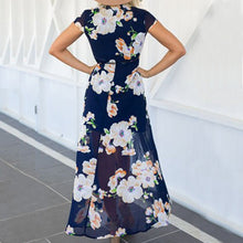 Sexy Women Long Maxi Floral BOHO Evening Party Dress Beach Dresses Sundress LY3 ILML
