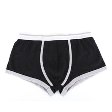 Soft Pouch Men's Sexy Bulge Boxers Shorts Cotton Solid Underwear Trunks Homme ILML