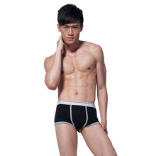 Soft Pouch Men's Sexy Bulge Boxers Shorts Cotton Solid Underwear Trunks Homme ILML