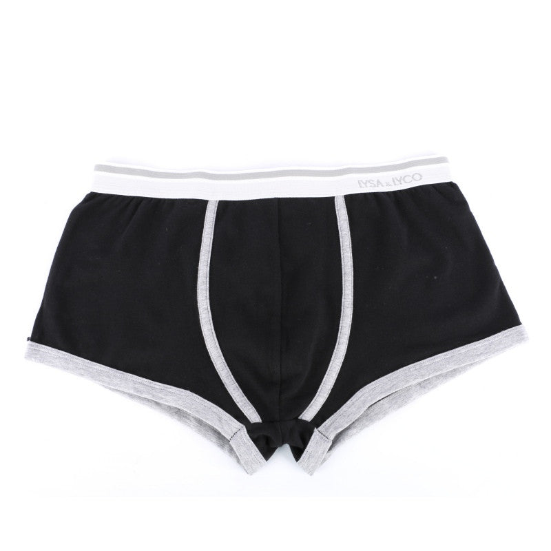 Soft Pouch Men's Sexy Bulge Boxers Shorts Cotton Solid Underwear Trunks Homme ILML