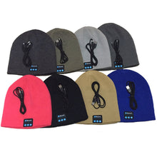 Soft Warm Beanie Hat Wireless Bluetooth Smart Cap Headphone Headset Speaker Mic PY1 ILML