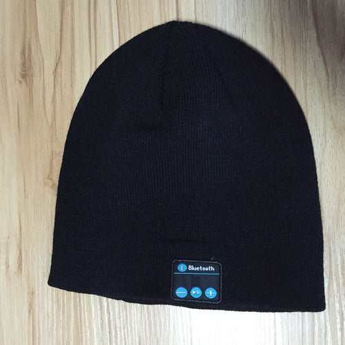 Soft Warm Beanie Hat Wireless Bluetooth Smart Cap Headphone Headset Speaker Mic PY1 ILML