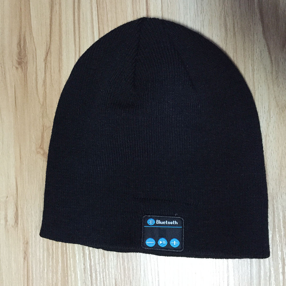 Soft Warm Beanie Hat Wireless Bluetooth Smart Cap Headphone Headset Speaker Mic PY1 ILML