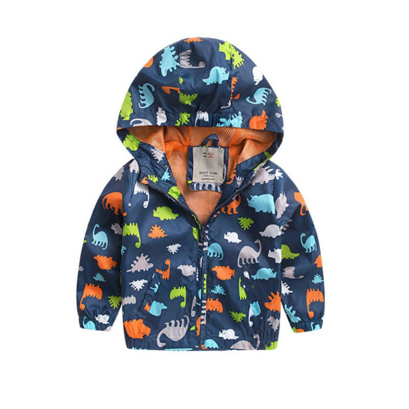 Outerwear Boys Girls Coat Children Hooded Jackets Outwear Kids Clothes Jacket Kids Windbreaker ILML