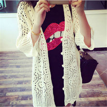 Style Short Sleeve Sequins Lip Casual T-Shirt Shape Black/White Dress Plus Size Women Clothing ILML