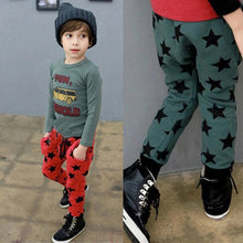 Toddler Kids Boys Cotton Pants Star Pattern Harem Trousers S Pants For Boys 6M-4Y Bottoms  ILML