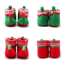 Toddlers Baby Shoes Anti-slip Christmas Boot Girl Boy Warm Booties Prewalkers LY1 ILML