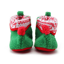 Toddlers Baby Shoes Anti-slip Christmas Boot Girl Boy Warm Booties Prewalkers LY1 ILML