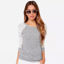 Women Backless Long Sleeve Embroidery Lace Crochet Shirt Plus Size Top Blouse Forward S-XXL ILML
