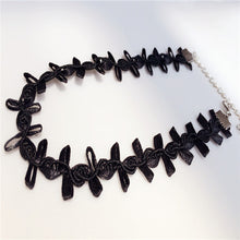 jewelry white black Chic cloth Lace Tattoo choker necklace gift for women girl couple lovers ILML