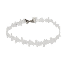 jewelry white black Chic cloth Lace Tattoo choker necklace gift for women girl couple lovers ILML