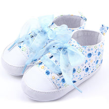 born 0-12 Months Toddler Baby Girls Crib Shoes Soft Sole Anti-slip Floral Walk Sneaker First Walkers ILML