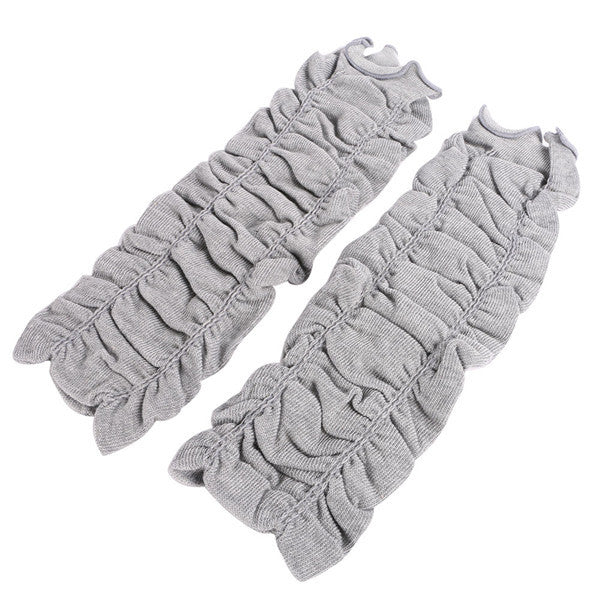 born Baby Boy Girls Infant Wrinkled Leggings Socks Kids Leg Warmers Knee Pad Y8 ILML