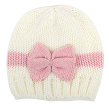 born Baby Kids Girls Boys Lovely Bowknot Knitted Crochet Cap Warm Hat Pography Props Caps ILML
