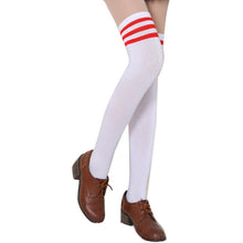 est Thigh High Sexy Cotton Women's Striped Over Knee Girl Lady Stockings P16 ILML