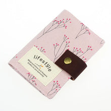 Novel Korean Floral Storage Credit Card Purse Holder Pouch Coin Bag ILML