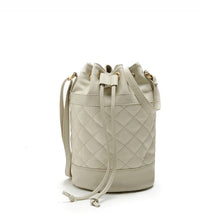 Novel Women Leather Quilted Hbag Bucket Shoulder Messenger Bag Tote Satchel ILML