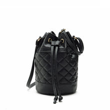 Novel Women Leather Quilted Hbag Bucket Shoulder Messenger Bag Tote Satchel ILML