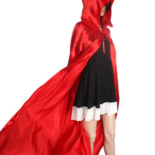 Novelty Halloween Women Coat Hooded Cloak Jacket Coat Wicca Robe Medieval Cape Shawl Halloween Party Tops Blouse Cover up ILML