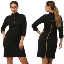 Plus Size Sexy Long Sleeve Casual Dress Women Evening Party Midi Dress 6XL Clubwear ILML