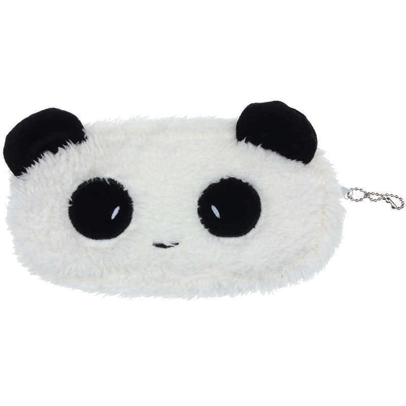 Plush Pa Pen Pencil Case Cosmetic Makeup Bag Coin Purse Wallet ILML