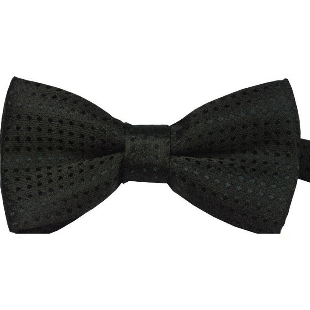 Polka Dots Kids Toddler Boys Girls Bowtie Pre Tied Bow Tie Necktie Multi-Colors ILML