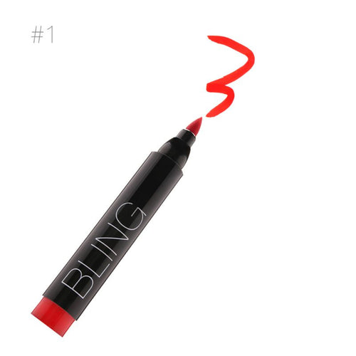 Popular Women's Lip Gloss Waterproof Beauty Makeup Lipstick Lip Pencil Lip Stick Lipgloss 3 Colors PE3 ILML