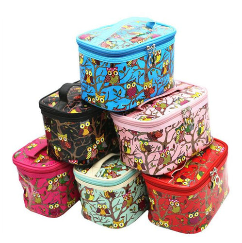 Portable Cosmetic Bag large capacity Make up organizer bag Casual travel bag multi functional storage bag in bag Makeup Hbag ILML