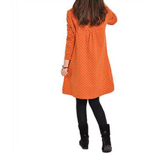 Pregnant Maternity Women's Casual Dress Long Sleeve Dot Loose Dresses Blouse PY5 ILML