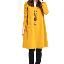 Pregnant Women Casual V-neck Long Sleeve Maternity Dress Ladies Blouse P1 ILML