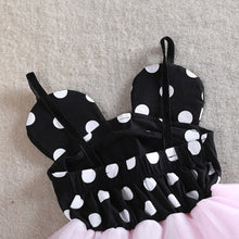 Princess Baby Girls Gauze One Piece Dress Polka Dot Braces Tutu Dress 2-6Y PY1 ILML
