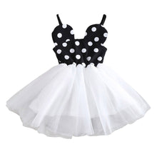 Princess Baby Girls Gauze One Piece Dress Polka Dot Braces Tutu Dress 2-6Y PY1 ILML