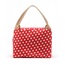 Printing Floral Portable Lunch Box Student Worker Family Carry Polyester Tote Bag Travel Picnic Storage Pouch ILML