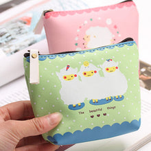 Printing Waterproof Pencil bags women Canvas purse Change Purse Clutch Wallets bags bolsas carteira monedero Key Coin Bag ILML