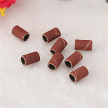 Pro 100PcsNail File Nail Artsize Coarse 180 Grits Mrels For Nails File frosted ring Tool  ILML