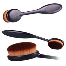 Pro Oval Brush Makeup Cosmetic Foundation Liquid Cream Powder Blush Pigment Tool Y8 ILML